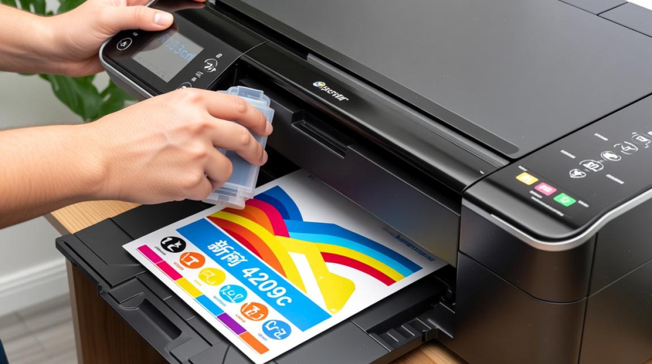 4203cdn彩色打印机更换教程详解,新手必看,操作步骤全解析 4203cdn彩色打印机更换教程详解,新手必看,操作步骤全解析