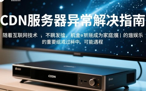 机顶盒CDN服务器异常，有哪些具体步骤可以排查和解决？
