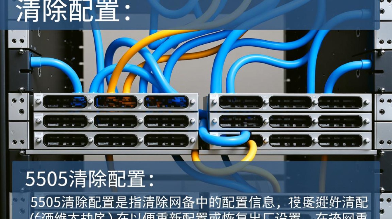 5505 清除配置操作后，如何确保系统稳定运行及数据安全？