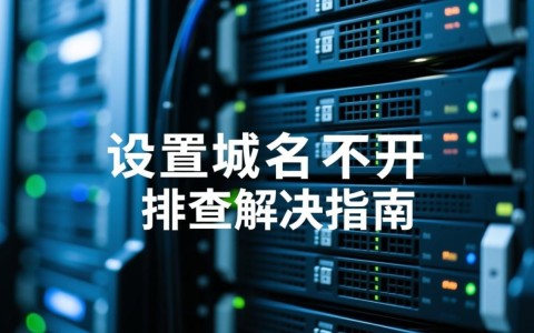 服务器设置域名后打不开，是什么原因导致的？