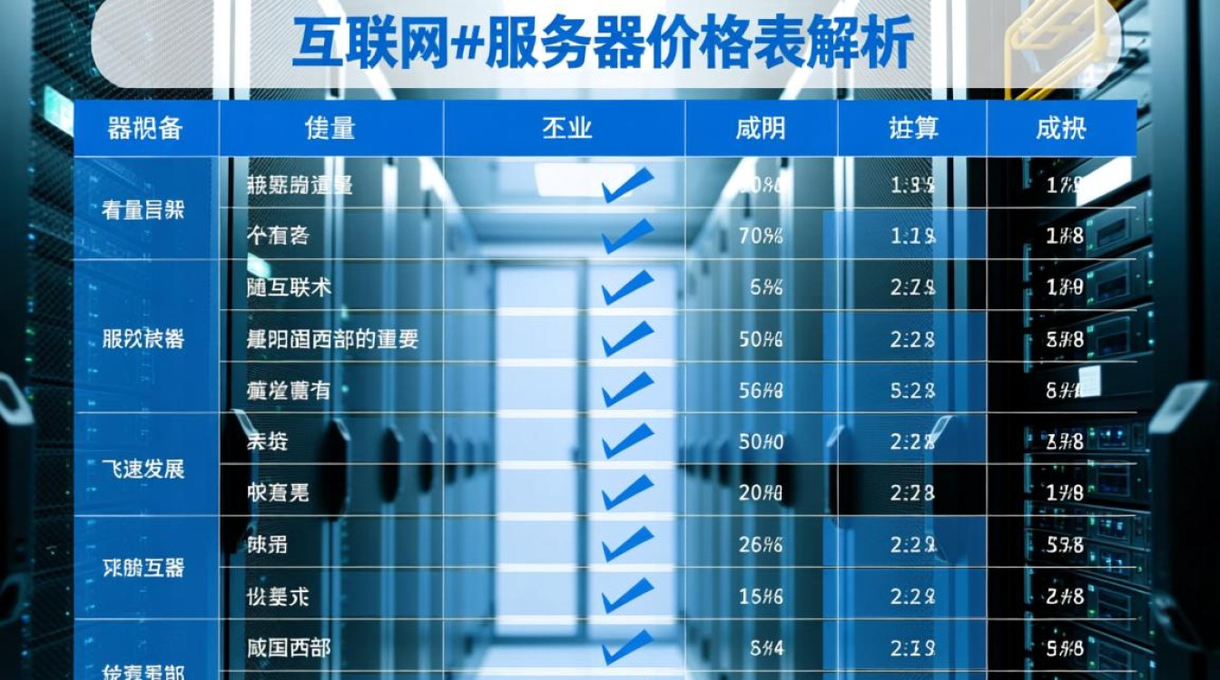 咸阳服务器价格表，性价比如何？选哪个型号最划算？