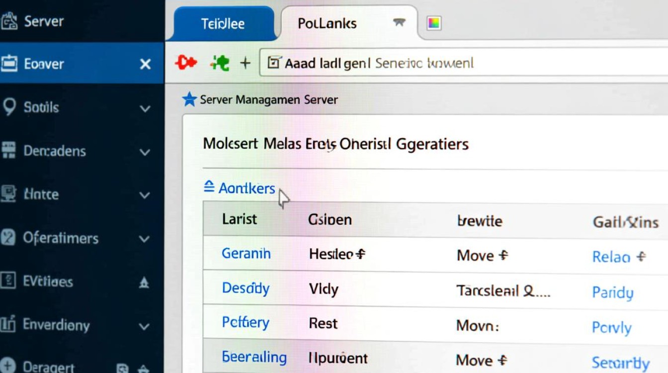 服务器设置地址栏