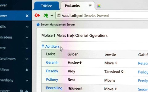 服务器设置地址栏
