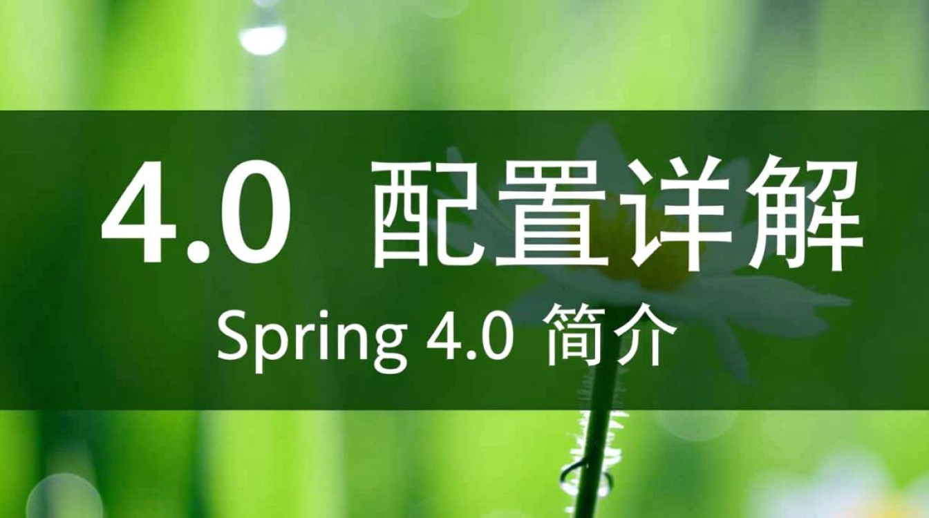 Spring 4.0配置中,有哪些关键点需要注意和探讨? Spring 4.0配置中,有哪些关键点需要注意和探讨?