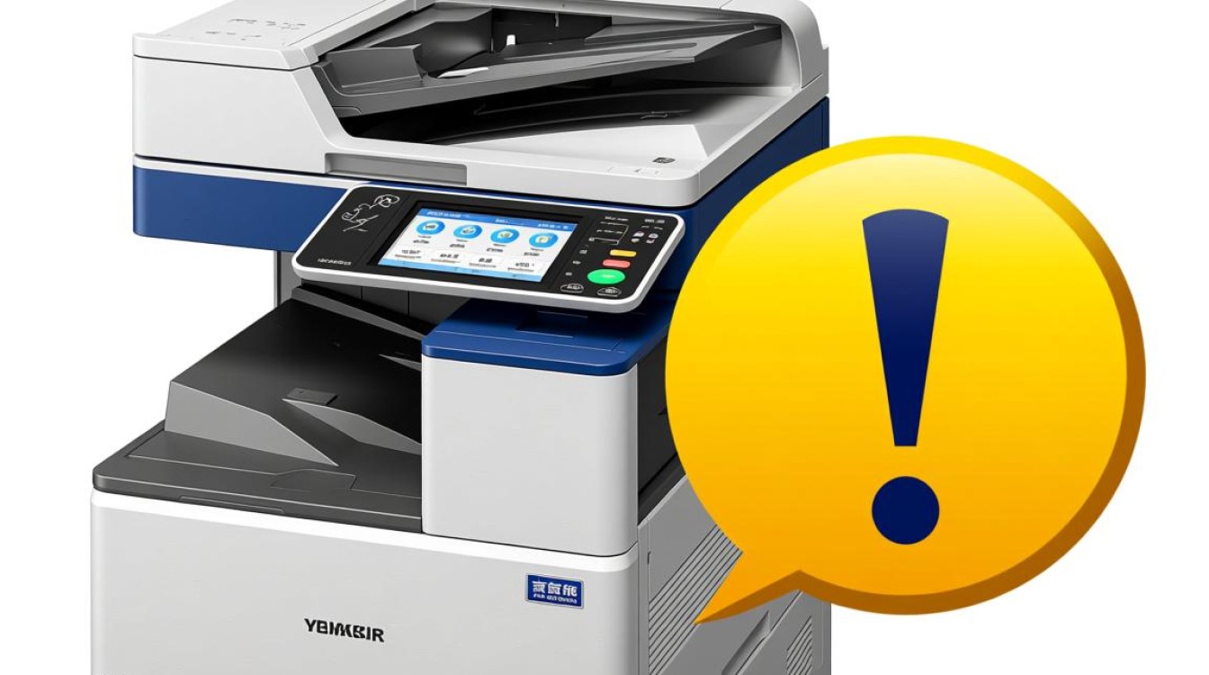 京瓷P5018CDN黄色感叹号代表什么故障？维修方法是什么？