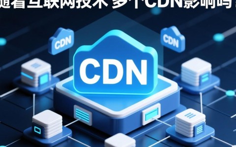 使用一个域名绑定多个CDN服务，对网站性能和SEO有何具体影响？