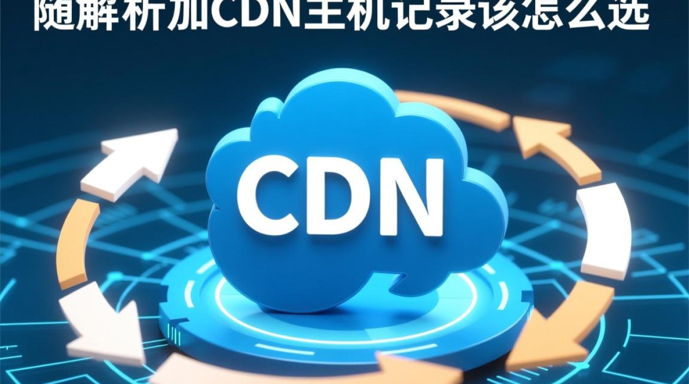 如何从众多CDN主机记录中挑选合适的,以便高效进行域名解析添加? 如何从众多CDN主机记录中挑选合适的,以便高效进行域名解析添加?