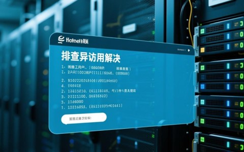 服务器访问异常错误码是什么意思？