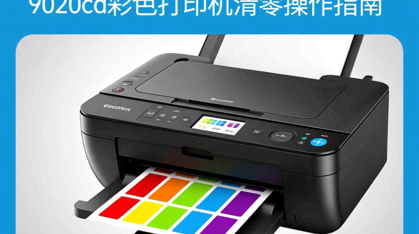 9020cdn彩色打印机清零操作步骤详解，如何正确进行清零处理？