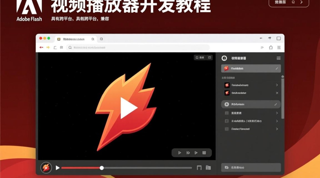 如何自学开发flash视频播放器？详细教程及常见问题解答