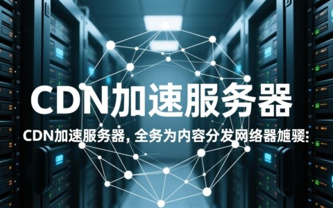 cdn加速服务器究竟是一种怎样的技术型服务器？功能特点及原理揭秘？