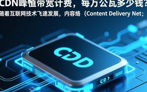 CDN峰值带宽计费模式，每万元带宽费用是多少？详细揭秘