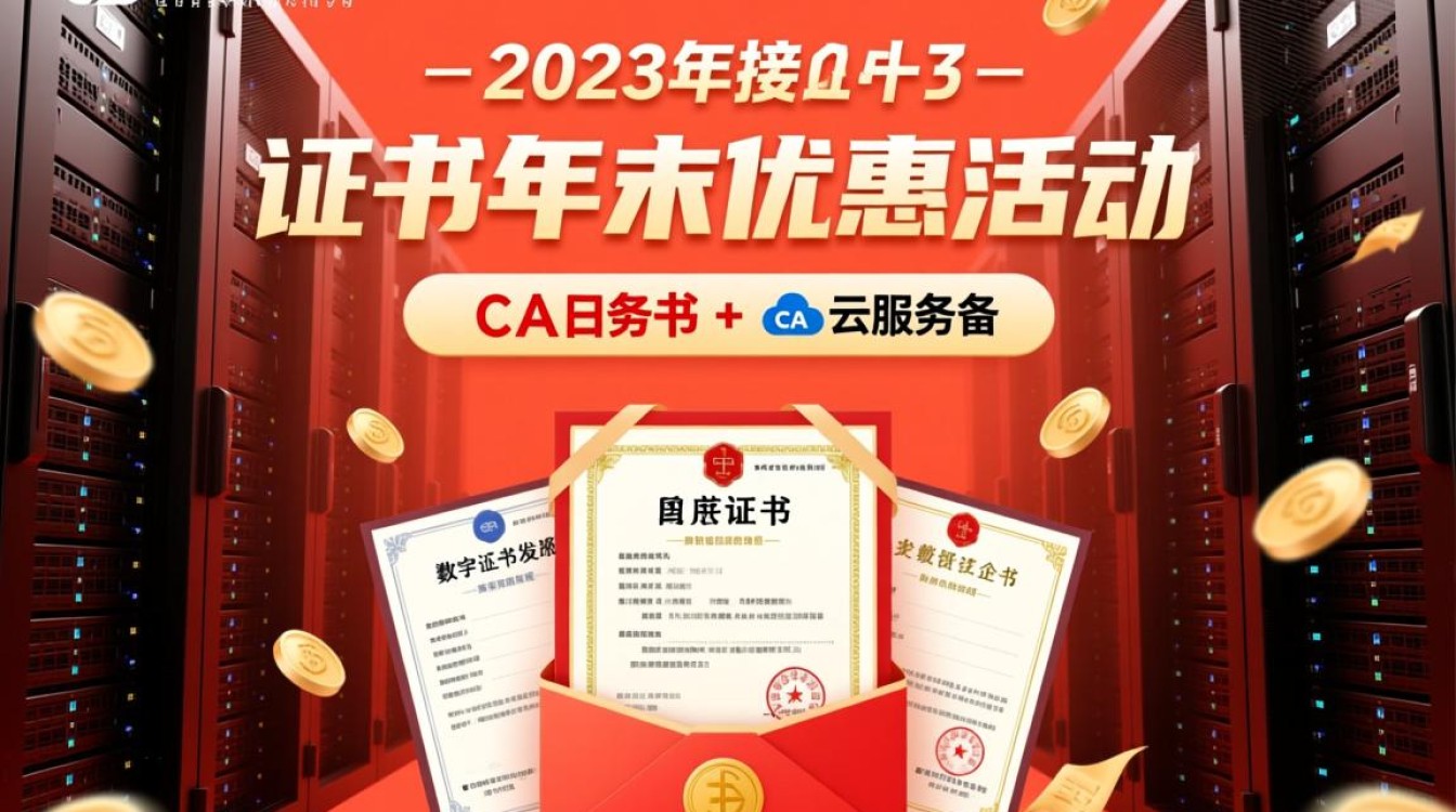 服务器证书年末优惠活动什么时候结束？怎么领最划算？