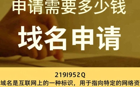 不同类型域名申请费用大揭秘，究竟需要花多少钱？