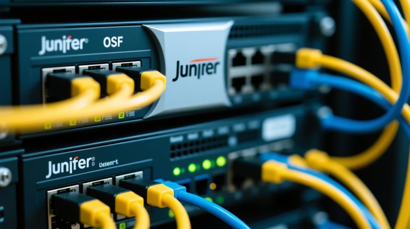 Juniper OSPF配置过程中，哪些关键步骤容易出现问题？
