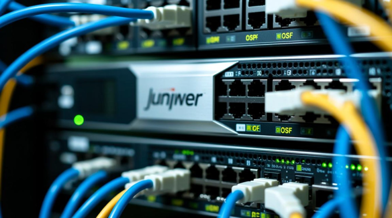 Juniper OSPF配置过程中，哪些关键步骤容易出现问题？