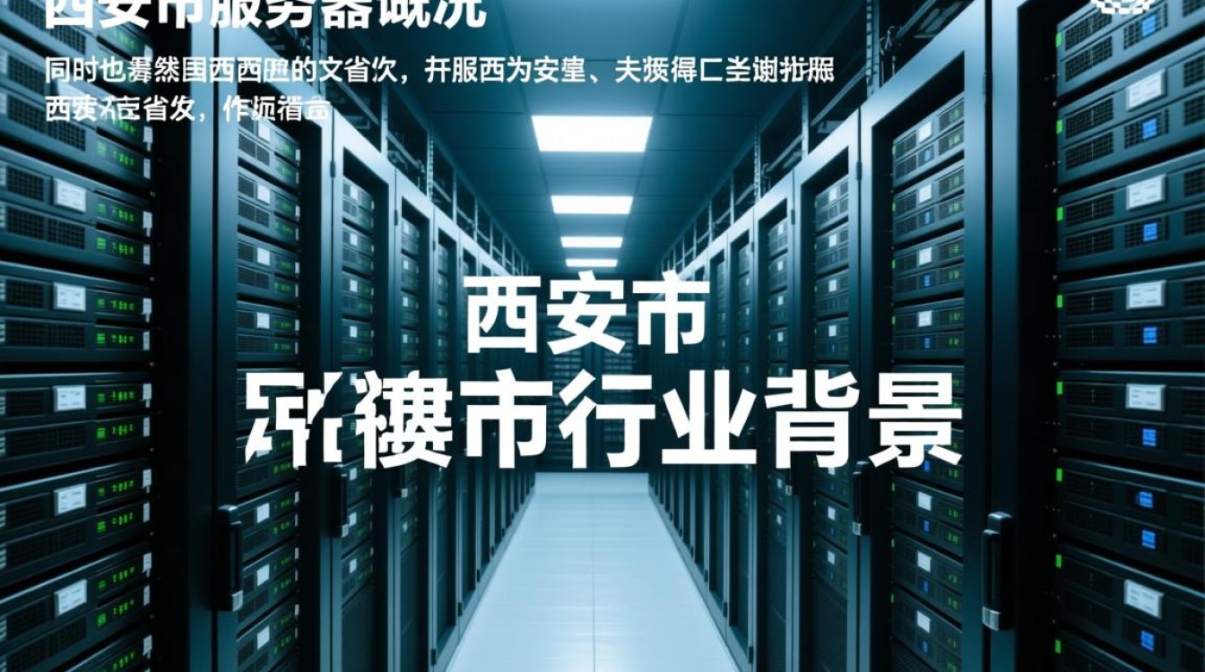 西安市服务器大概分布在哪里？数量和类型如何？