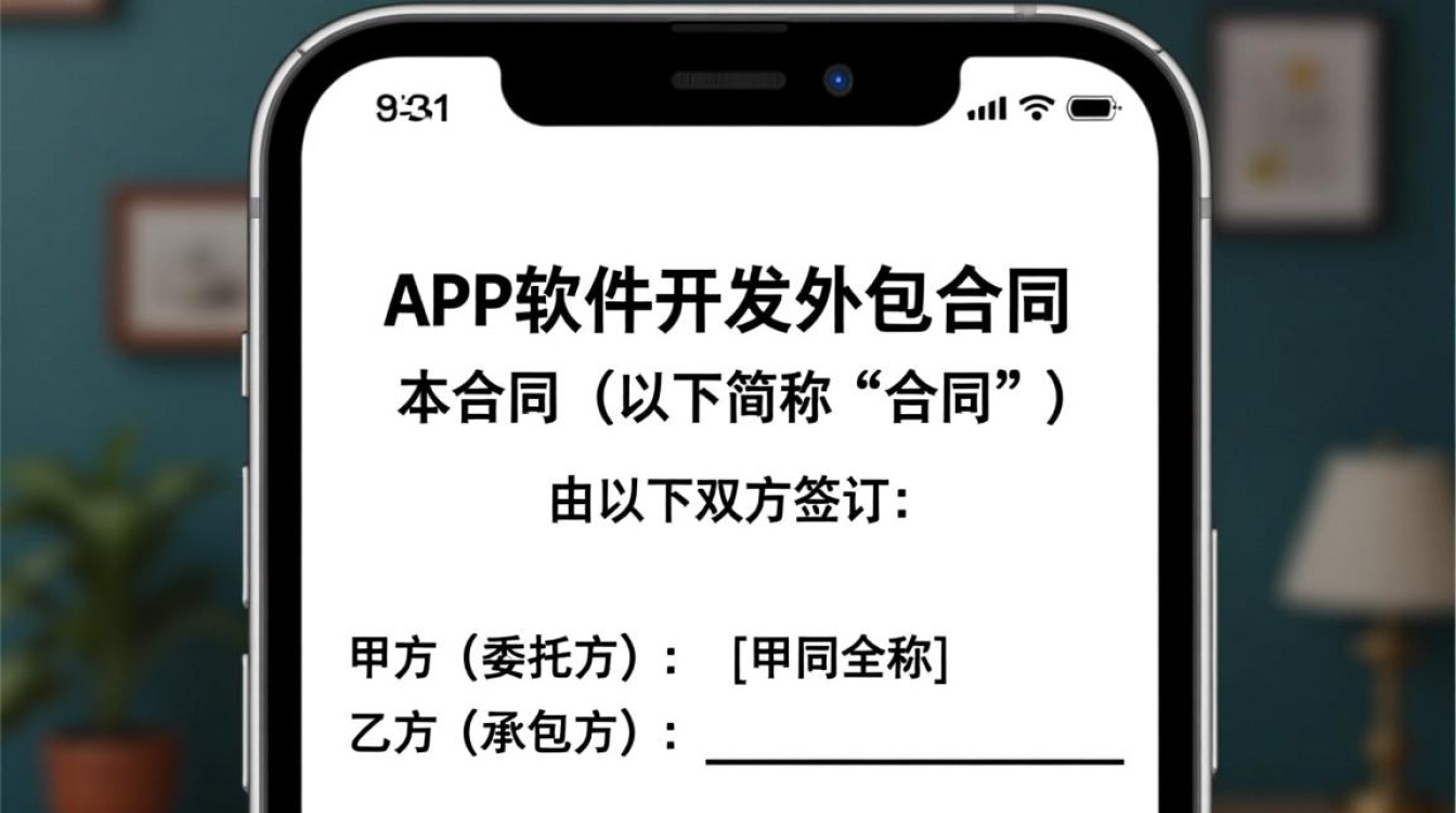 手机app软件开发外包合同，签订前需注意哪些法律风险与条款？