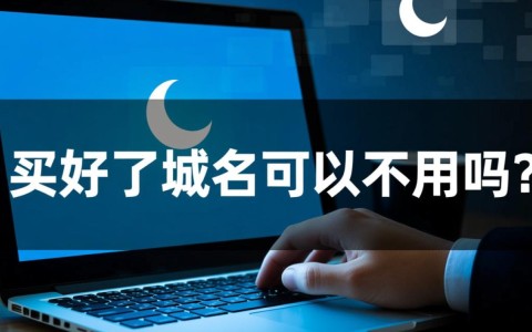 购买域名后，是否真的可以弃置不用，任其闲置？