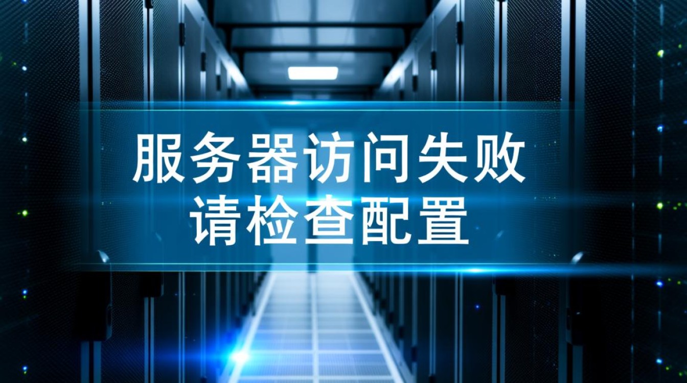 服务器访问失败请检查配置，问题出在哪？