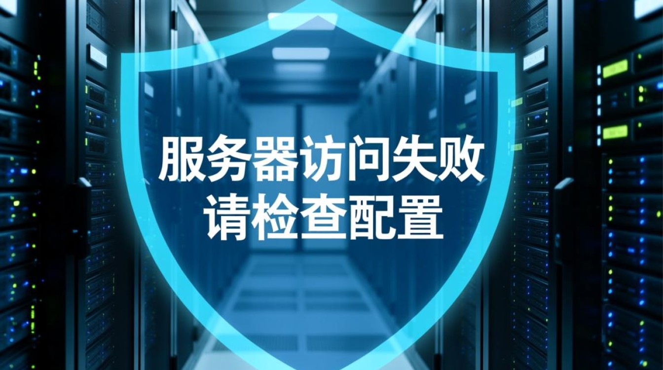 服务器访问失败请检查配置，问题出在哪？