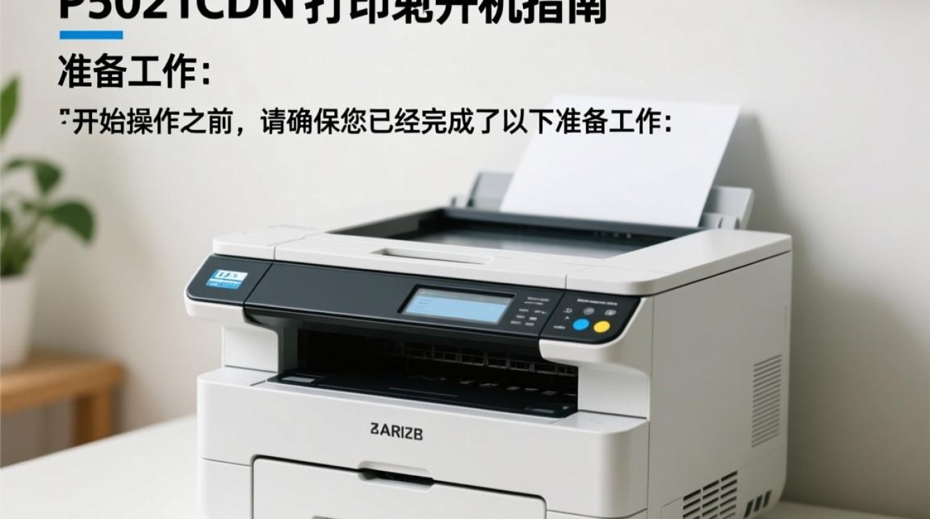 京瓷p5021cdn打印机开机步骤详解，新手必看！为什么我的打印机无法开机？