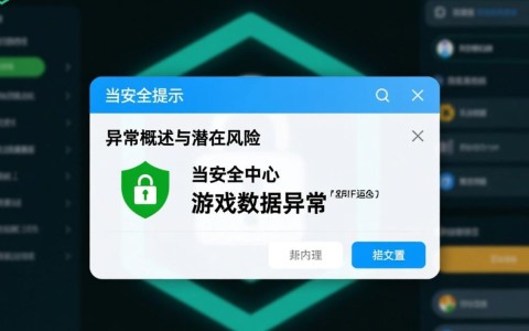 安全中心检测到游戏数据异常，怎么回事？要怎么解决？
