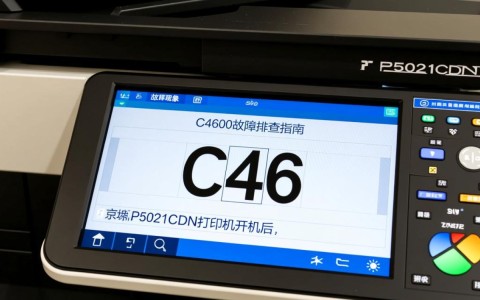 京瓷P5021CDN开机故障显示C4600，这是什么问题导致？