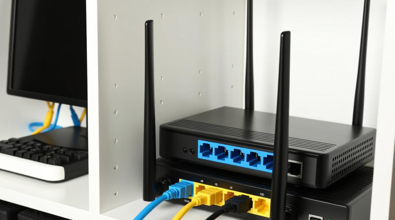 服务器接双路由器怎么设置才稳定不冲突？