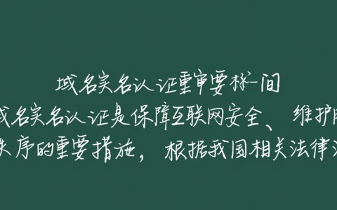 域名实名认证审核时间为何如此漫长？揭秘审核流程中的疑问与等待
