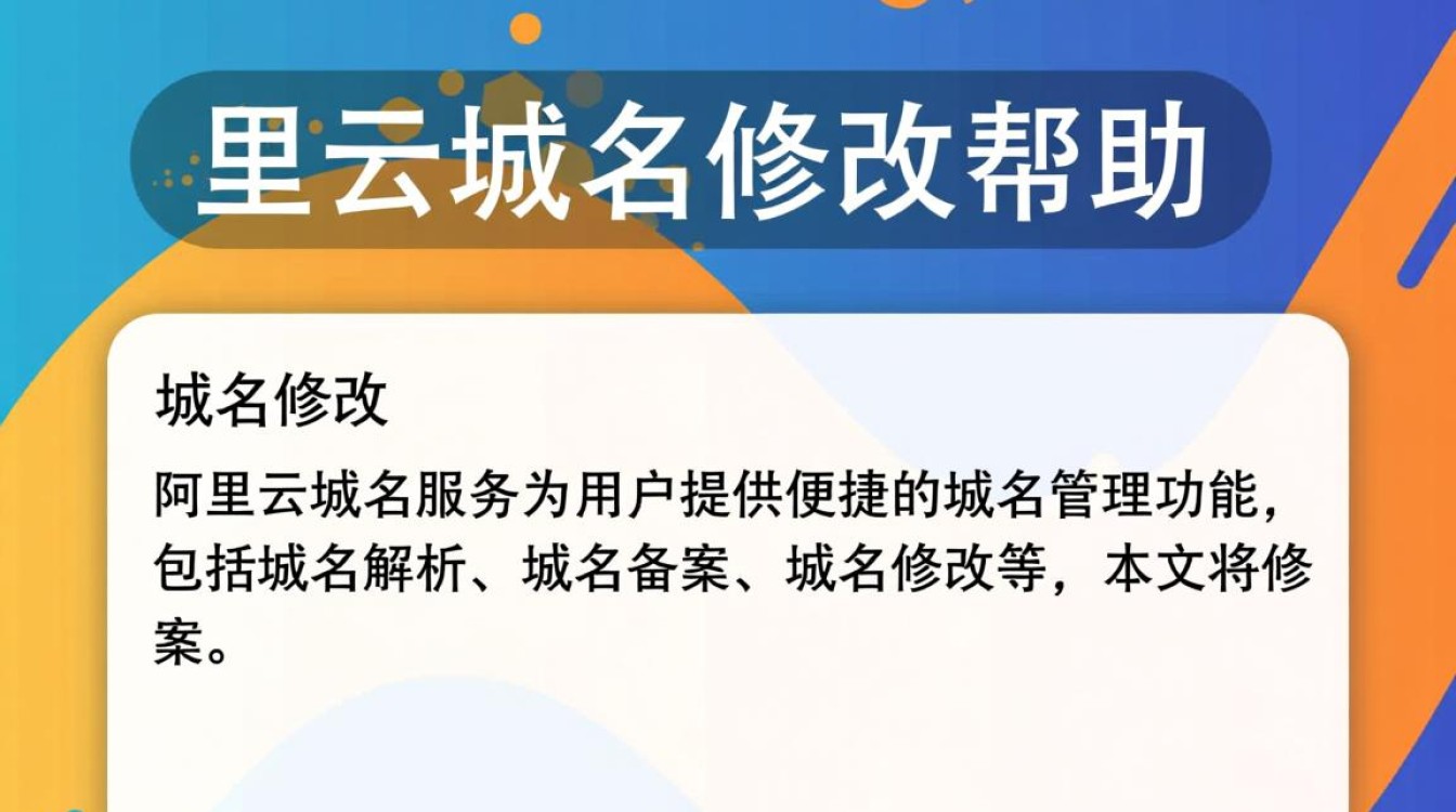 阿里云域名修改步骤详解,如何快速正确更改域名设置? 阿里云域名修改步骤详解,如何快速正确更改域名设置?