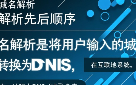 域名解析先后顺序究竟是怎样的？影响速度和效率的关键因素是什么？