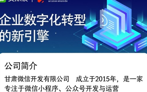 甘肃微信开发有限公司业务范围广泛吗？在本地市场有何竞争优势？