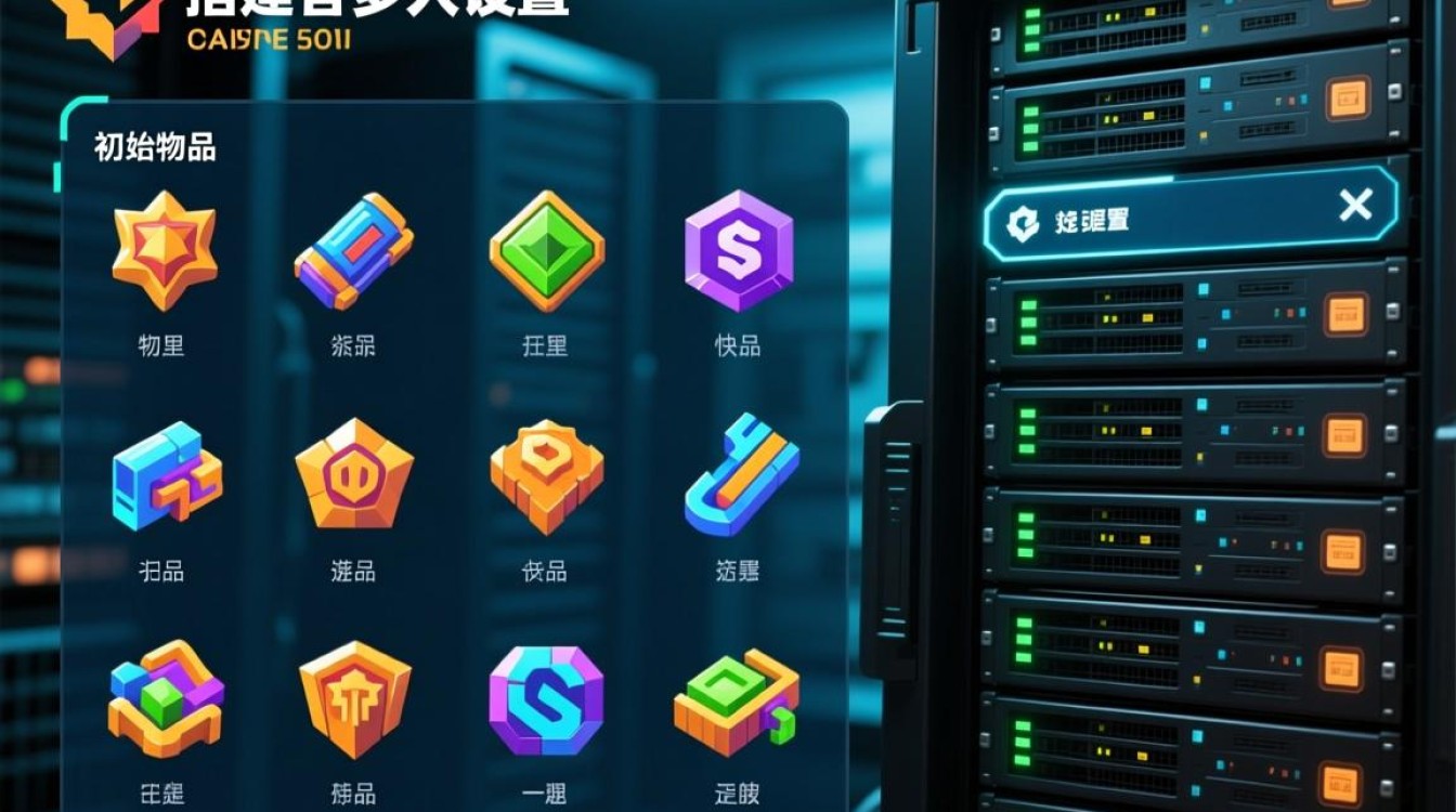 服务器设置初始物品在哪里操作？具体步骤是什么？