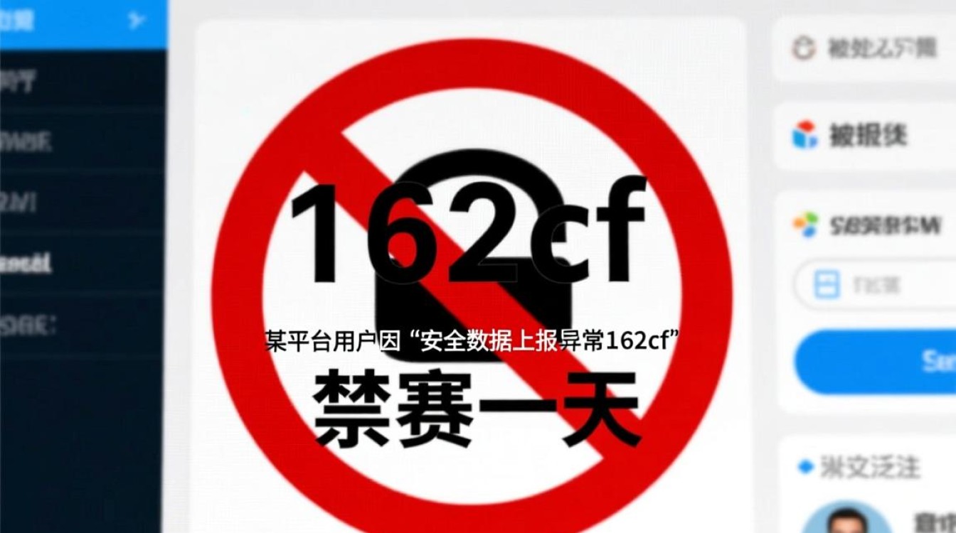 安全数据上报异常162cf禁赛一天，如何解除处罚？