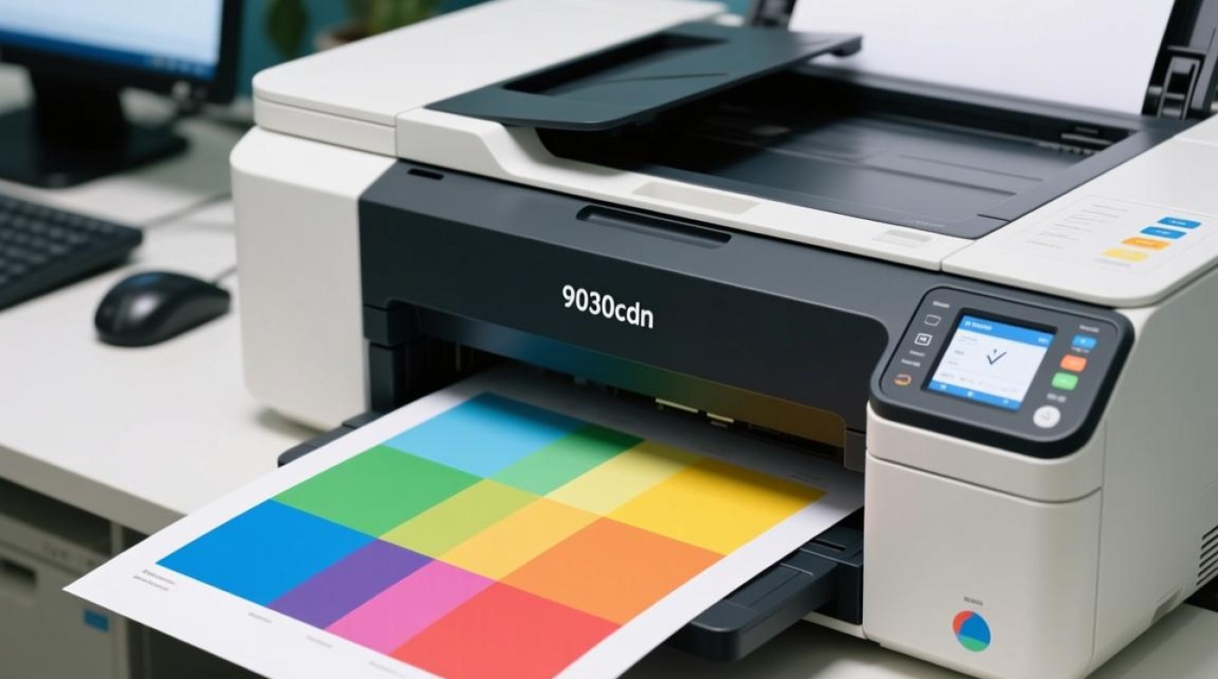 为什么9030cdn打印机打印的纸张会异常发红？