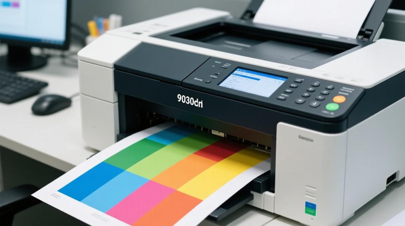 为什么9030cdn打印机打印的纸张会异常发红？