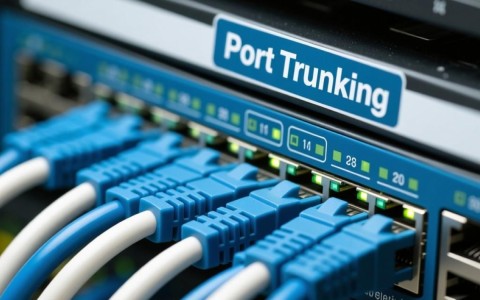 在端口汇聚配置中，如何优化网络性能和安全性，避免潜在风险？