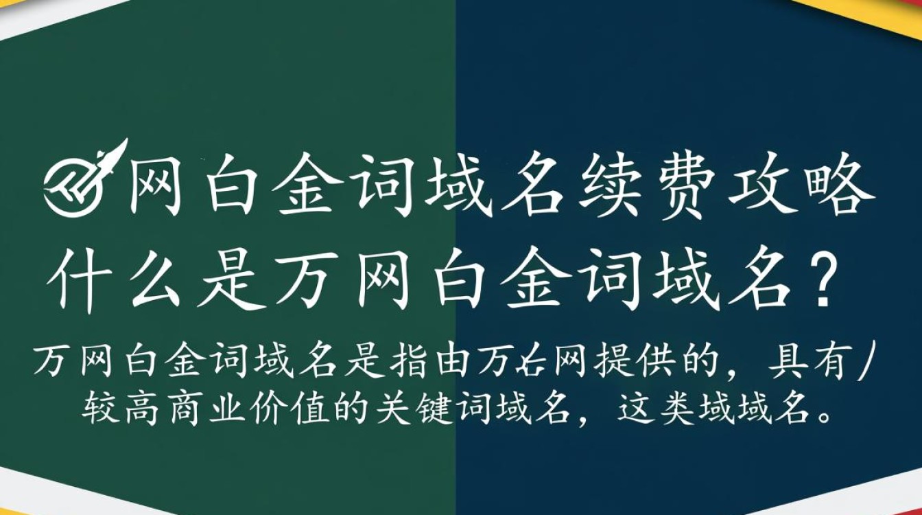 万网白金词域名续费，续费价格和条件有哪些疑问？