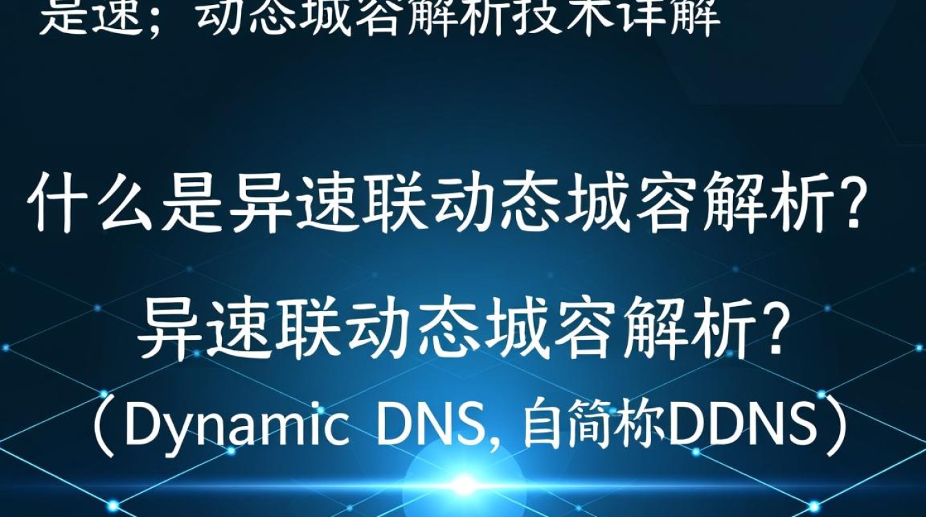 异速联动态域名究竟有何独特之处？揭秘其工作原理与优势！