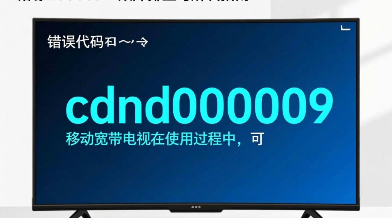 移动宽带电视出现cdn000009错误代码，如何解决？