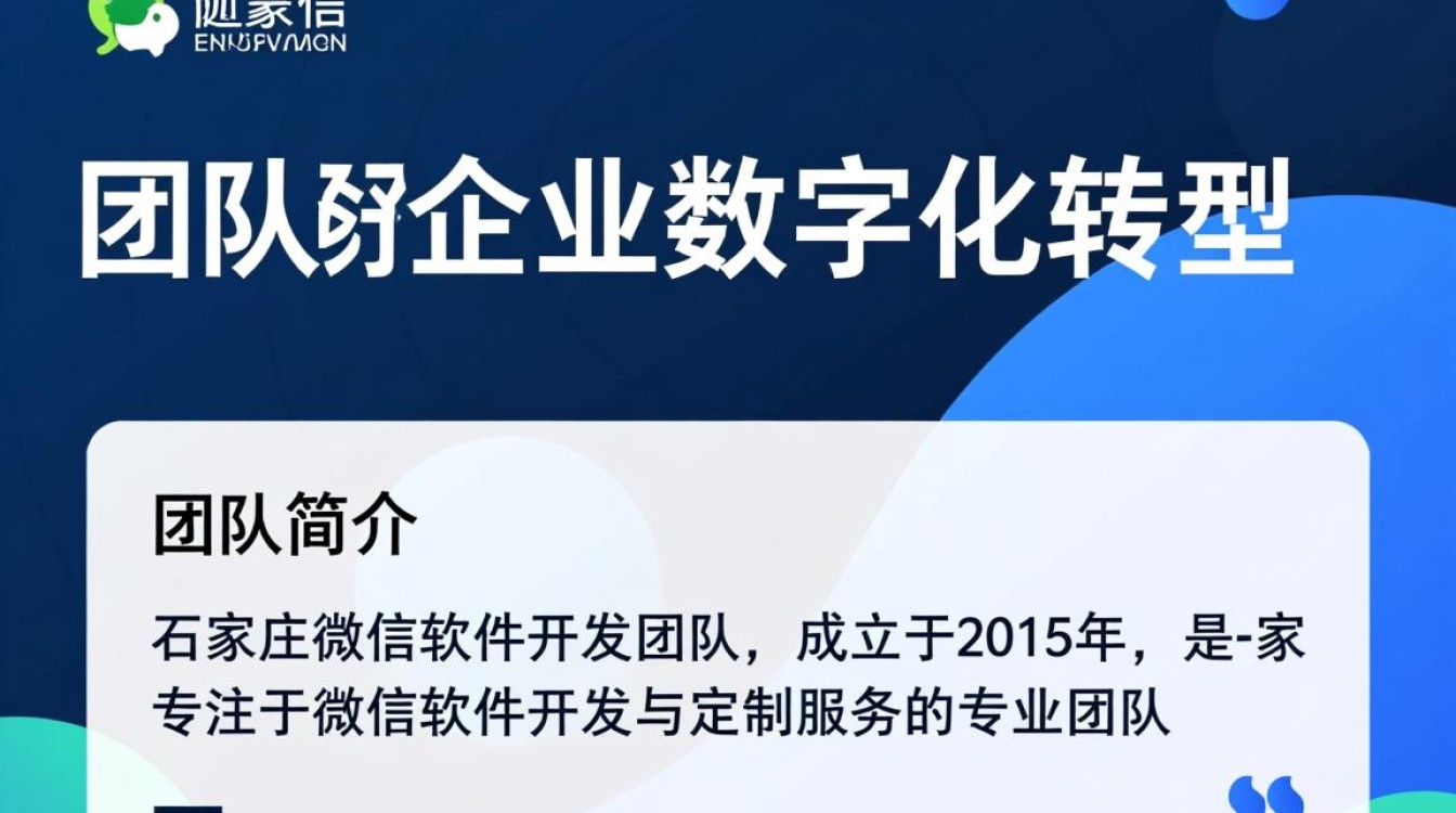 石家庄微信软件开发团队，他们如何创新技术满足企业需求？