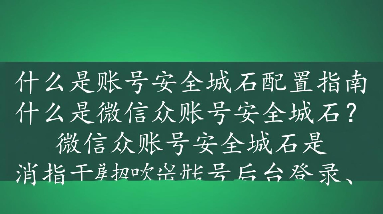 微信公众账号安全域名设置，为何如此关键？如何确保账号安全？