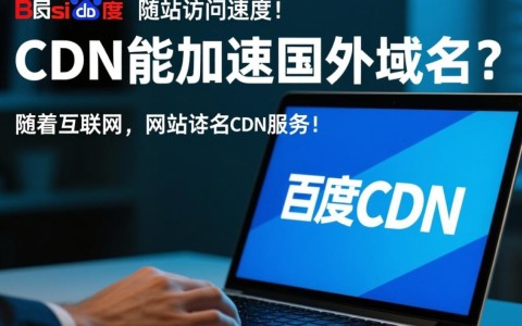 百度CDN能否有效加速海外域名访问速度？解析跨域加速之谜。