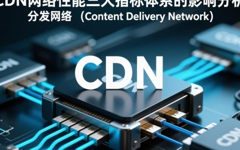 CDN如何影响网络性能的三大指标体系？揭秘其关键作用与优化策略！