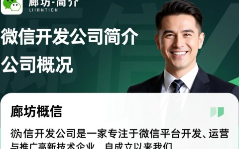 廊坊微信开发公司简介,有哪些特点和优势?如何选择合适的开发团队?