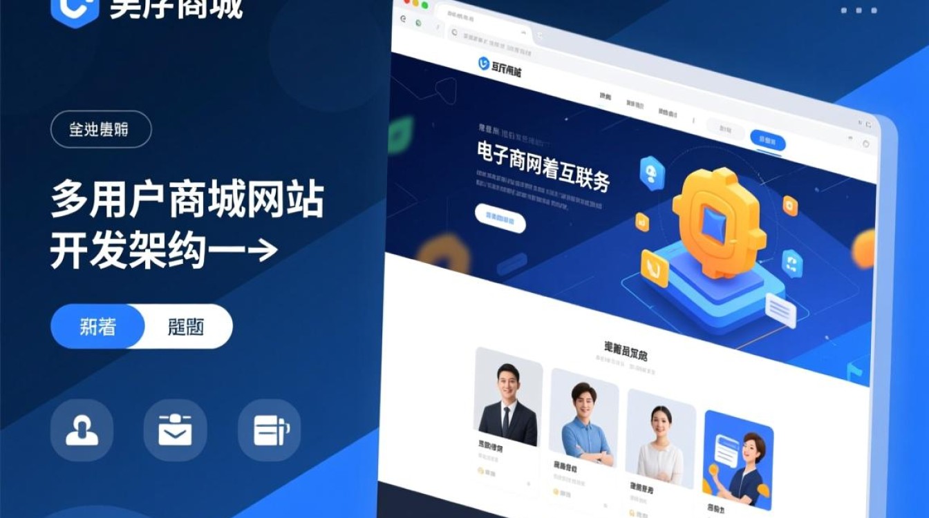 如何构建高效的多用户商城网站开发架构？