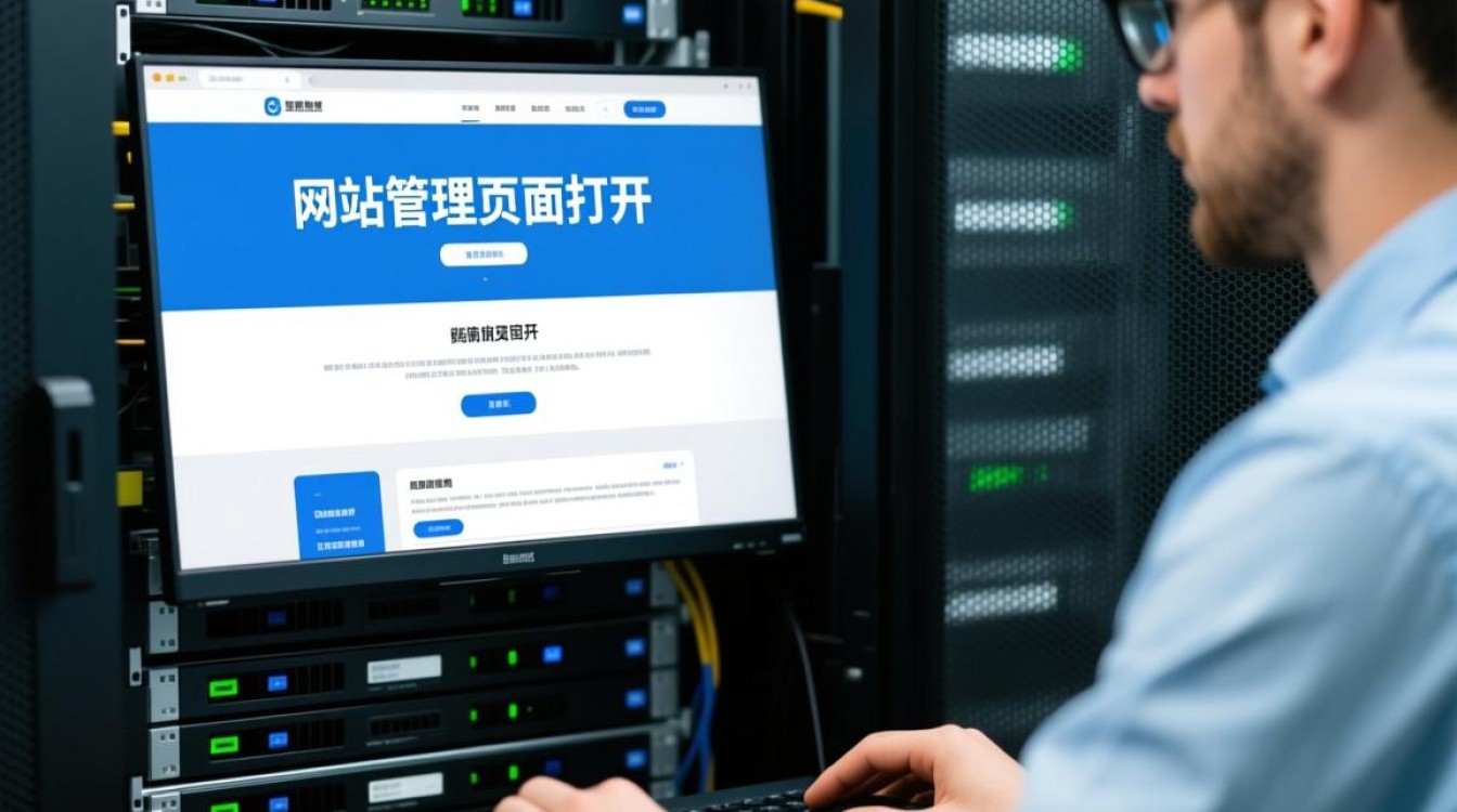 服务器设置后网站管理页面打不开怎么办？