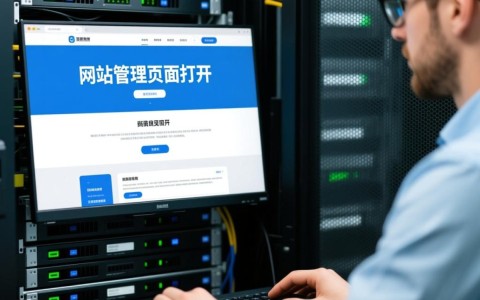 服务器设置后网站管理页面打不开怎么办？