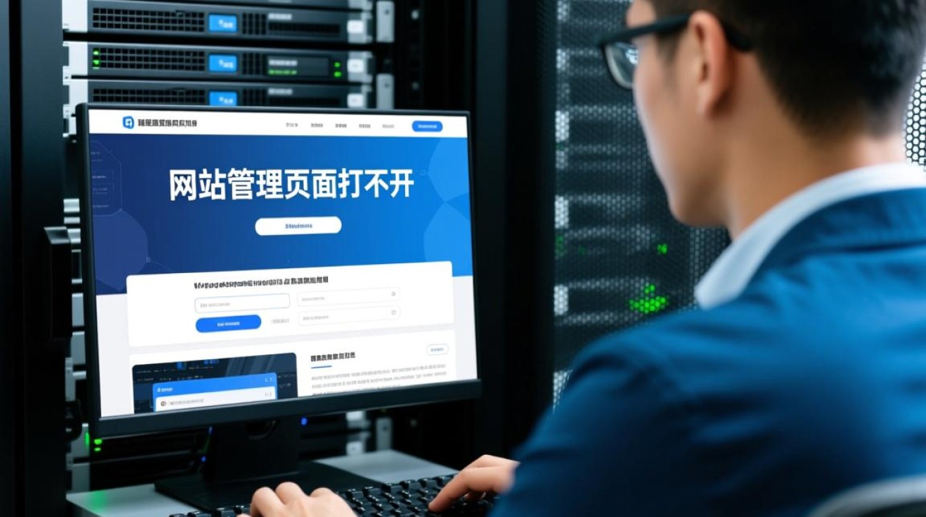 服务器设置后网站管理页面打不开怎么办？